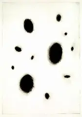 Hubert Kiecol, 2 Bll. Sternenbilder, 1990, Etching
