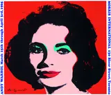 Andy Warhol, Liz, 1964, Offset lithograph in colours