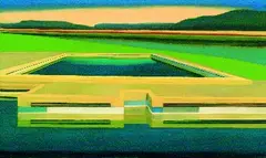 Martin Kasper, Doubs, 2000, Tempera