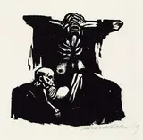 Hunger by Käthe Kollwitz, 1922, Holzschnitt auf Bütten, sold Mar 2005