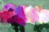 Rosen by Klaus Fußmann, 1982, Watercolour, sold Mar 2005