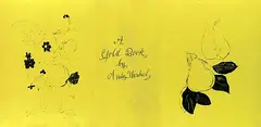 8 Sheets from: A gold book by Andy Warhol, 1957, Offset lithograph, sold Mar 2005