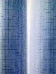Hans Peter Reuter, Licht-Raum, 1987, Watercolour