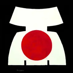 Nilbi by Werner Graeff, 1975, Oil on canvas, sold Mar 2005