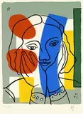Fernand Léger, From: Album de 10 sérigraphies, Silkscreen in colours
