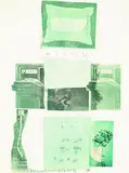Robert Rauschenberg, Two Reasons Birds sing, 1979, Silkscreen in colours