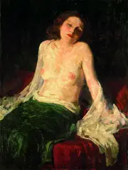 Franz Gaál, Frauenakt, 1931, Oil on canvas