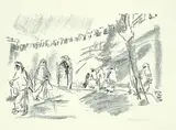 5 Bll. aus: Marrakesch by Oskar Kokoschka, 1965, Lithograph, sold Mar 2005