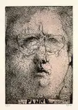 Horst Janssen, An Panne gedacht, 1971, Etching