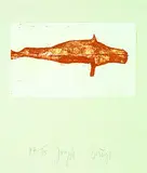 Joseph Beuys, Meerengel Robbe 1, 1982, Etching