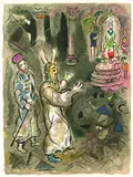 Marc Chagall, They also made sacred, 1966, Lithograph in colours