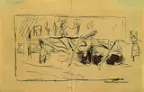 Max Liebermann, Am Unterstand