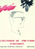 David Hockney, Poster: Rake's progress and other etchings by David Hockney (Plakat), 1963, Lithograph in colours