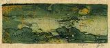 Horst Janssen, 2 Bll.: Kleines Riff. Auge in Landschaft, 1971, Etching