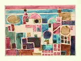 Eduard Bargheer, Forio d'Ischia, 1973, Etching and aquatint