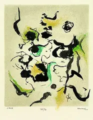 Rolf Cavael, 3 Bll. Kompositionen, 1977, Mixed media