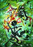 Rudi Baerwind, Komposition, 1954, Oil