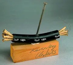 Kurzer Weg by Günther Uecker, 1983, Multiple, sold Mar 2005