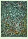 Mark Tobey, 2 sheets: Transformation. Sonata, 1974, Silkscreen in colours