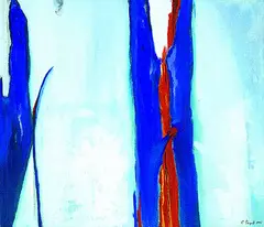 Liz Bayerlein, Einheit (Viva), 1995, Acrylic