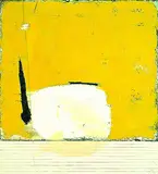 Frank Ermschel, Ohne Titel (Komposition in Gelb), 1999, Mixed media