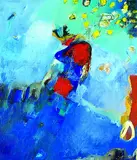 Liz Bayerlein, Griff zu den Sternen, 1995, Mixed media