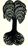Uracher Palme by HAP Grieshaber, 1976, Woodcut, sold Mar 2005