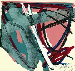 Robert Zielasko, Komposition, 1986, Acrylic