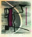 Fritz Winter, Ohne Titel, 1975, Lithograph in colours