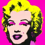 Andy Warhol, Marylin Monroe, Silkscreen in colours