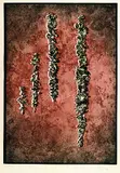 Mark Tobey, 2 sheets: They've come back (I and II), 1971, Etching and aquatint in colours