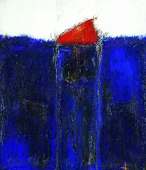 Liz Bayerlein, Aus der Tiefe, 1995, Mixed media