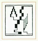 Walter Dexel, Weißes Kreuz - silberner Grund