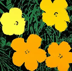 Flowers by Andy Warhol, 1970, Screenprint in colours, on wove paper, the full sheet, sold Mar 2005