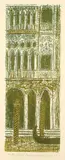 Max Peiffer Watenphul, Venedig, Ca' d'Or, 1968, Lithograph in colours