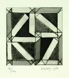 Piero Dorazio, Ohne Titel, 1968, Etching