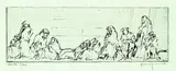 Gertrude Degenhardt, 7 Bll. Figuren und Landschaften