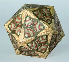 Rolf Escher, Isocaeder, 1963, Multiple