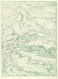 Paul Eliasberg, 7 Bll. Griechische Landschaften, 1968, Etching