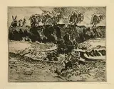 Arthur Illies, Alstertal, Drypoint