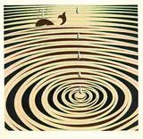 Tropfen by Victor Vasarely, Lithograph in colours, sold Mar 2005