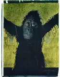 Werner Pawlok, Gorilla, 1993, Silkscreen in colours
