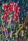 Canna Indica by Christian Rohlfs, 1931, Gouache, sold Dec 2004
