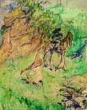 Max Slevogt, Don Quichote schlägt Purzelbaum