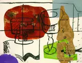 Le Corbusier, Ohne Titel, 1954, Collage