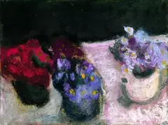 Astern by Klaus Fußmann, 1989, Pastel, sold Dec 2004