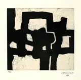 Eduardo Chillida, Homenaje a Picasso, 1972, Etching and aquatint