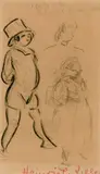 Heinrich Zille, Figurenstudien