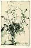 Horst Janssen, Hanno's Tod, 1973, Etching