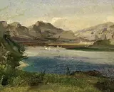 Ernst Fries, Studie aus Italien